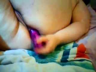 Amazing BBW anal pleasure squirt