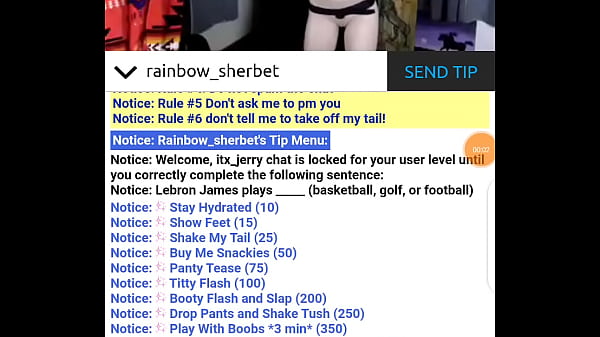 Rainbow sherbet Chaturbate Strip Show 28/01/2021