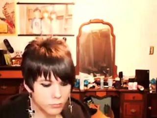 Short haired cutie
