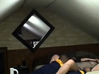 spying my mom in the attic with a BBC