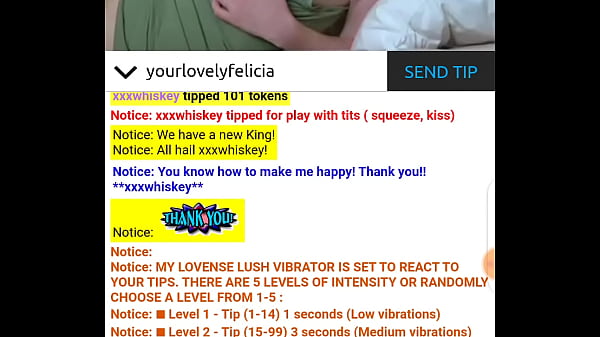 YourlovelyFelicia Chaturbate Strip Show 30/01/2021