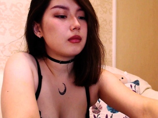 Sexy amateur girl striptease webcam