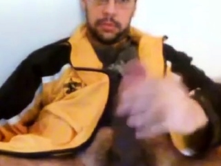 Sexy Str8 Danish Monstercock cums on a paper towel 27