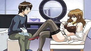 President of a rival cleaning chain tries to seduce the boss