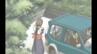 Romantic Anime Sex In The Car Cute Teen Rides A Cock