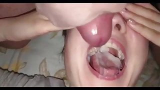 NEW AMATEUR CUM IN FACE & MOUTH, FACIAL CIM COMPILATION