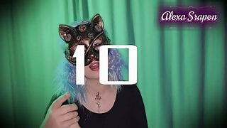 French joi asmr with countdown