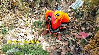 Village Outdoor Nude Dehati Woman In Saree – Hindi Porn Video