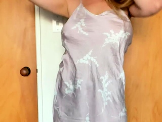 Webcam amateur Sexy teen touching her big tit