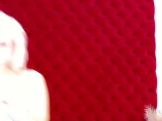 Delicious blond teen Buffy in another solo scene