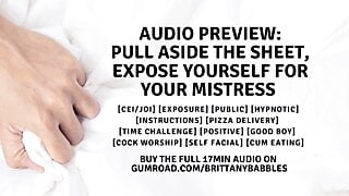 Audio Preview: Pull Aside The Sheet, Expose Yourself For Your Mistress