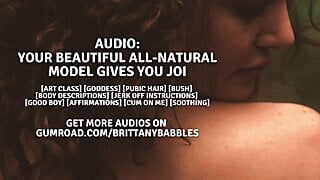 Audio: Your Beautiful All-Natural Model Gives You Jerk Off Instructions
