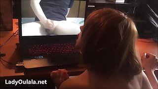 Je fais Ejac un fan en Cam 3