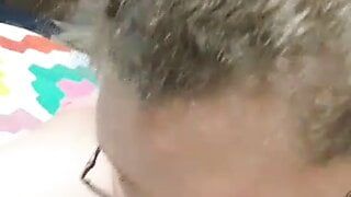 Daddy gets head