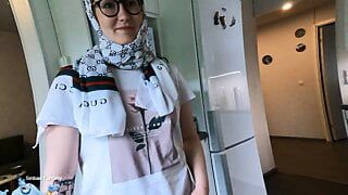 Muslim stepsister comes home for the first time and fucks her stepbrother