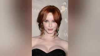 Christina Hendricks Jerk off challenge